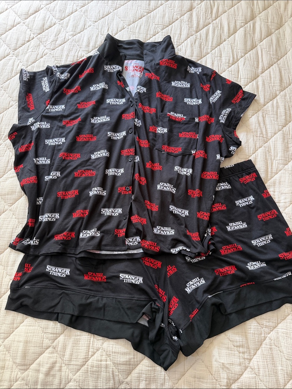 Stranger Things Pajama Set